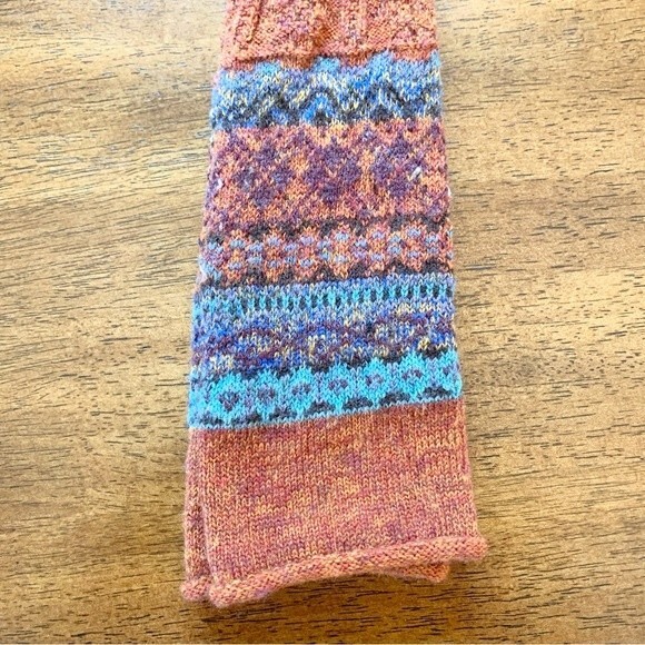 NWT Cabot New England Boho Hiking Layering Knee High Socks 9-11 - Picture 5 of 5